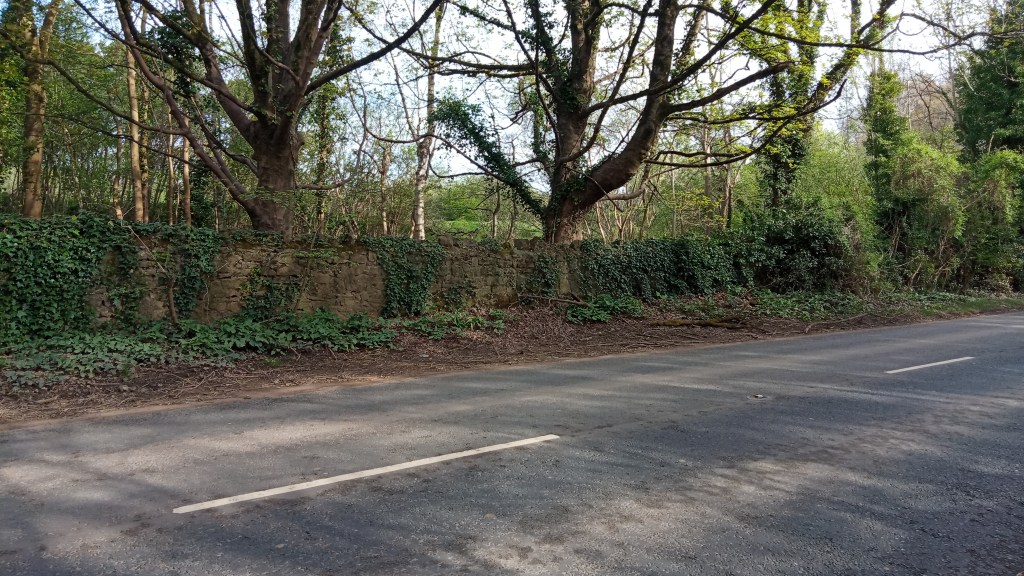 Probable entrance to the Beggar Bush Lane airfield as used by the US Military