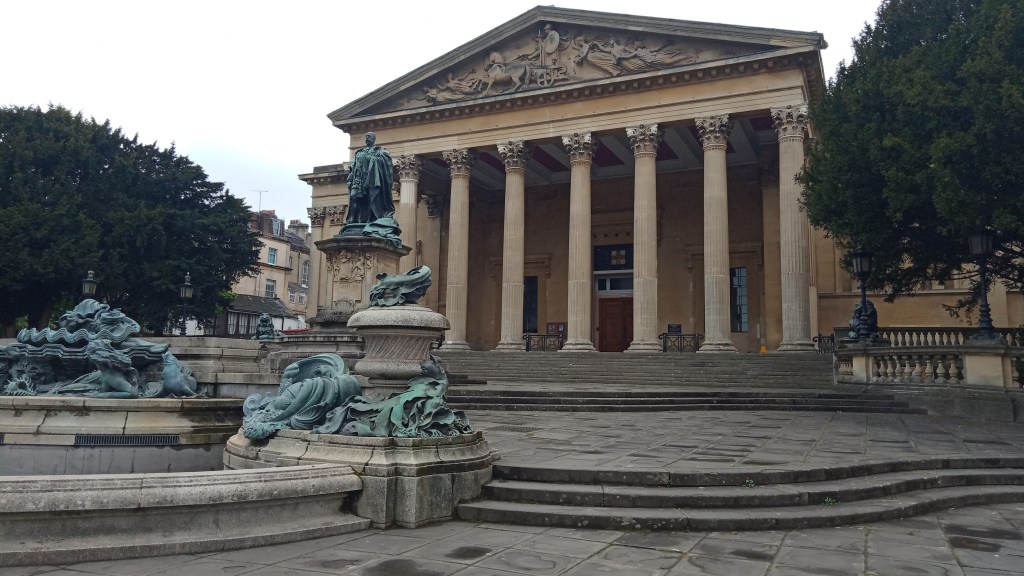 The Victoria Rooms - the scene of many social events for U.S. Armed Services