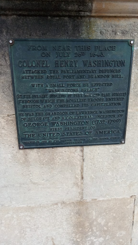 Memorial to Colonel Henry Washington which was used on Independence Day by the US Army