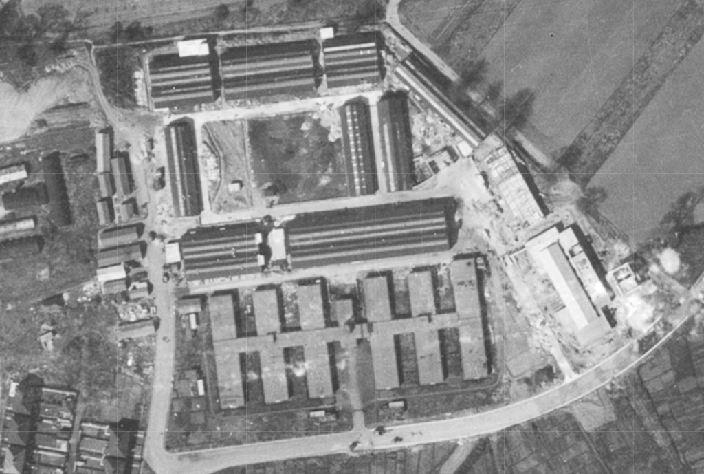 The buildings at the Vassall Centre in Fishponds, Bristol that were built by the American military. Photos of U.S. Military in Bristol Second World War WW2 US Army 