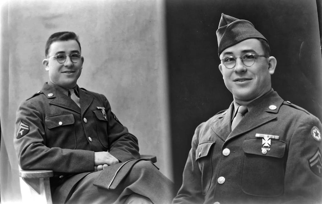 US Army 5th Grade Technician in Bristol in WW2. Many American Armed Forces Personnel were stationed in Bristol in the Second World War