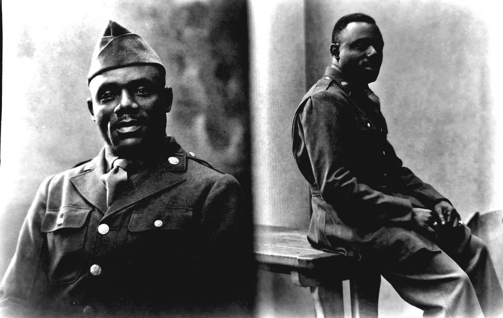 US Army GI in Bristol in WW2. Many American Armed Forces Personnel were stationed in Bristol in the Second World War