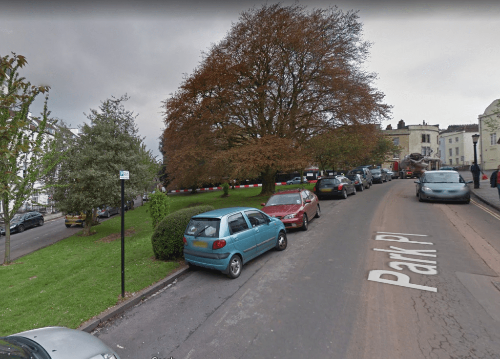 Park Place where a military band would play for US Military Independence Day celebrations