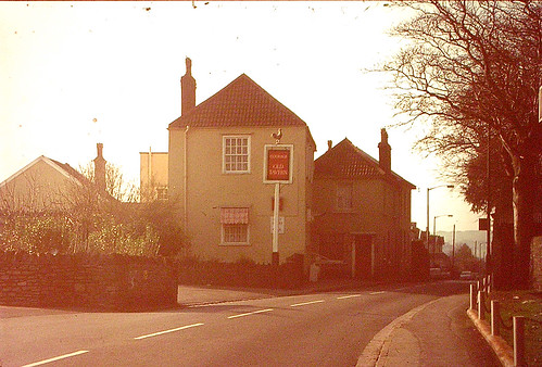 The Old Tavern in Fishponds which was popular with American G.I.s in the Second World War.